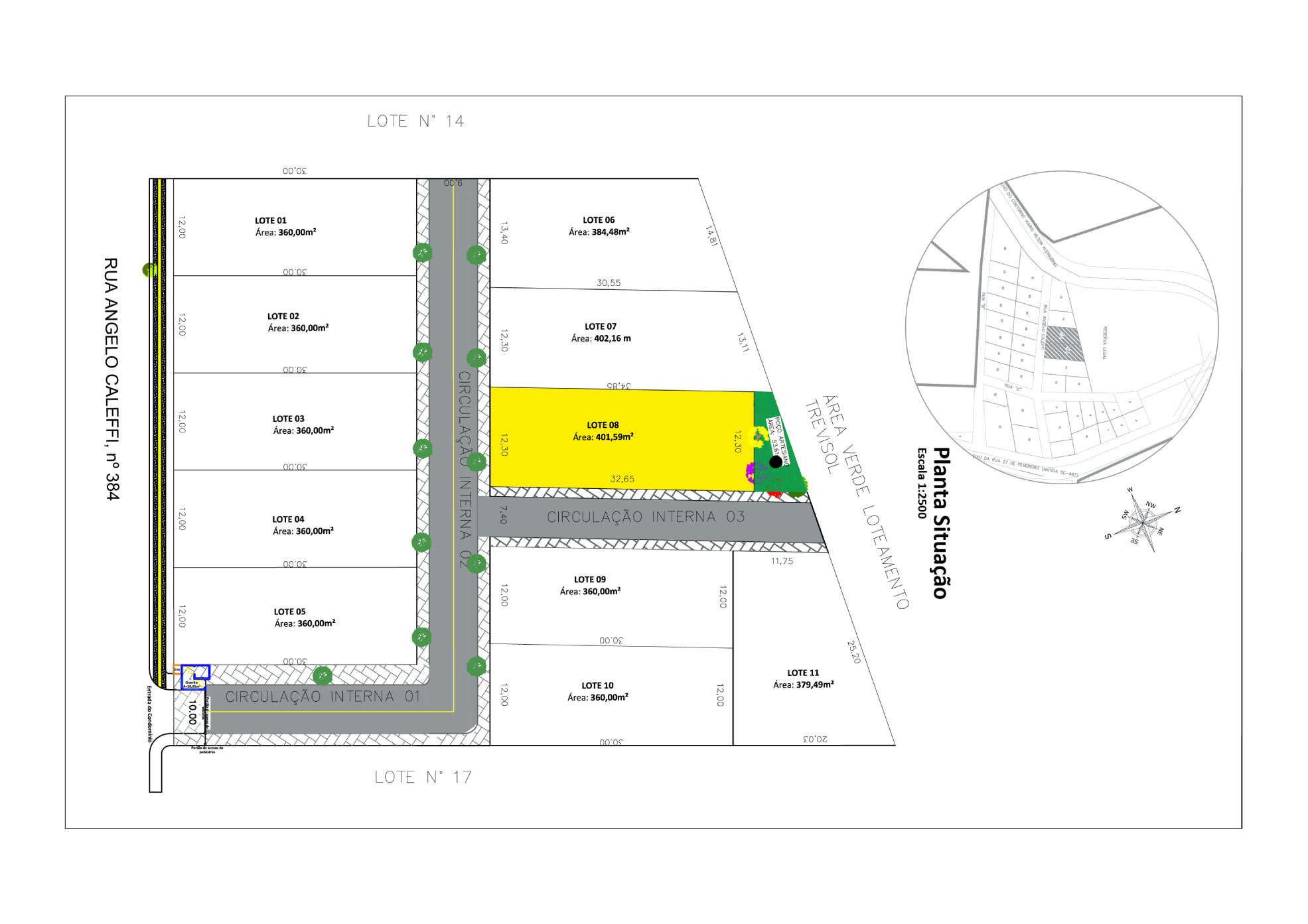 Loteamento Fechado Garden em Xanxerê