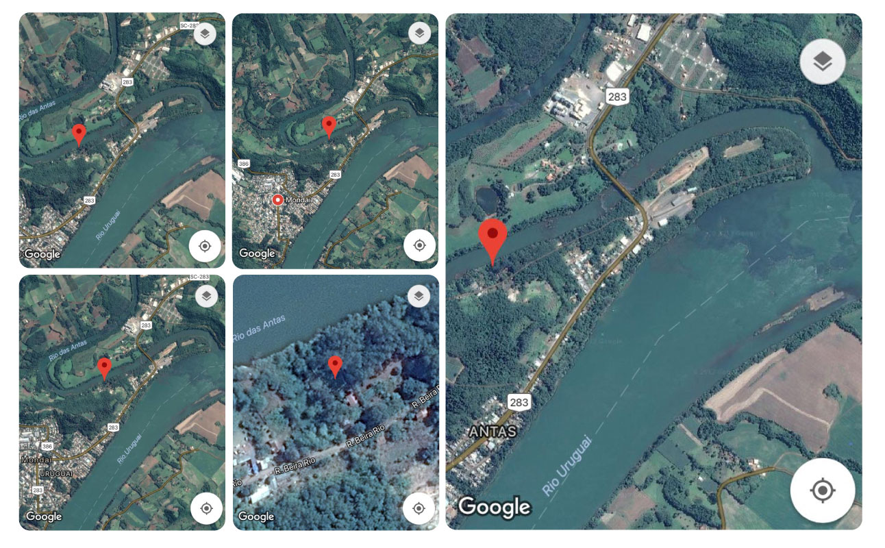 Casa no Sítio em Mondaí/SC para Pescaria