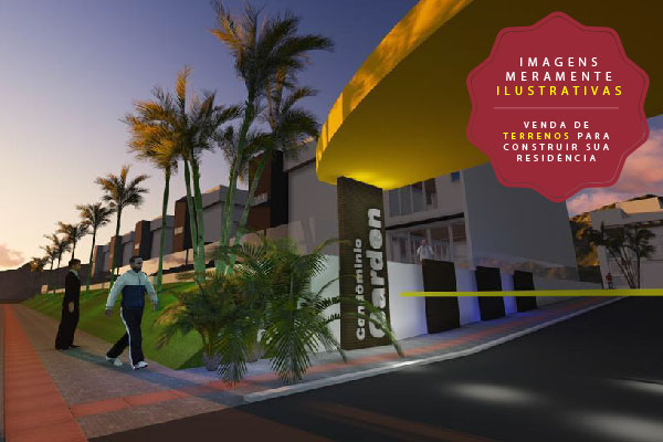 Garden - Terreno a venda em Loteamento Fechado